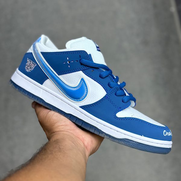 نایک اس بی دانک آبی Nike Sb Dunk Low Born x Raised