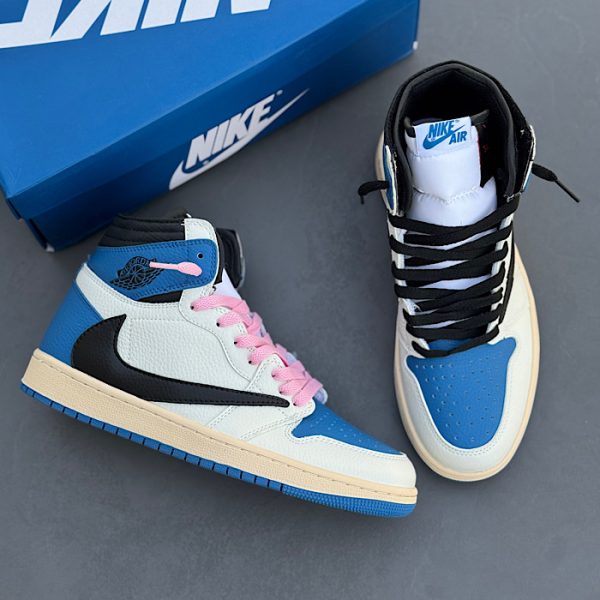 نایک جردن ترویس ساق دار آبی فرگمنت