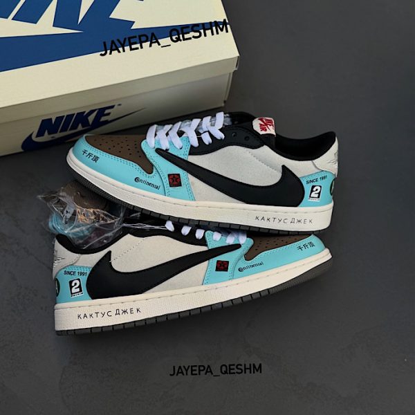 کتونی نایک ایر جردن وان لو تراویس اسکات جک بویز بی ام و مردانه