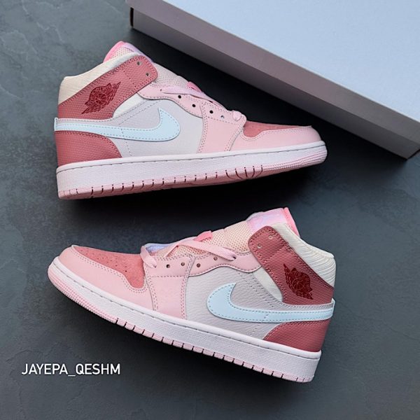 نایک جردن 1صورتی ساق بلند