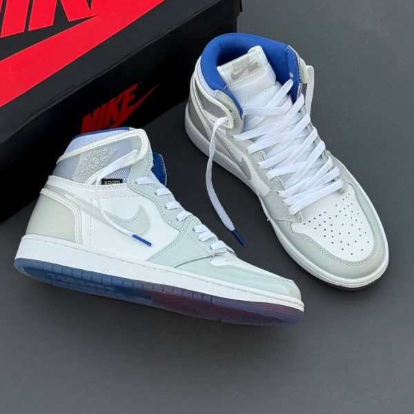 Nike Air Jordan 1 High Zoom "Racer Blue" نایک ایر جردن وان ساقدار