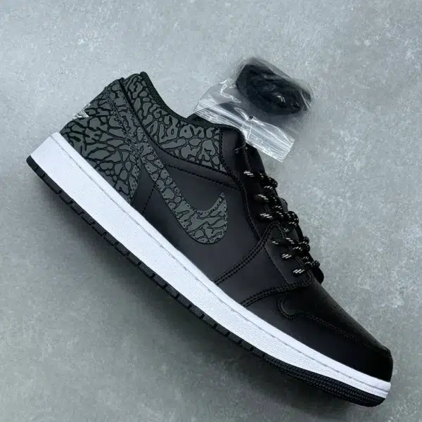 نایکی ایر جردن 1 چرم طبیعی Nike Air Jordan 1 Elephant Black