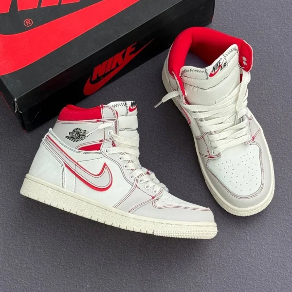 Jordan 1 High Phantom  Red ایرجردن 1  ردفانتوم
