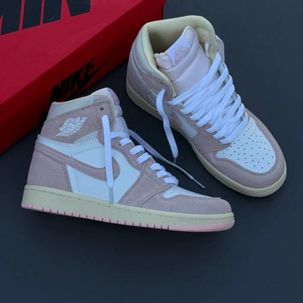 کتونی ایر جردن وان صورتی Air Jordan 1 pink