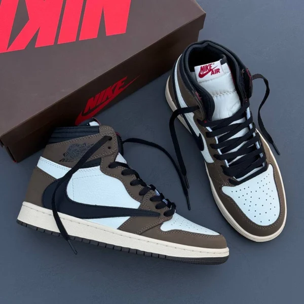 کتونی جردن 1 تراویس اسکات Jordan 1 Travis Scott
