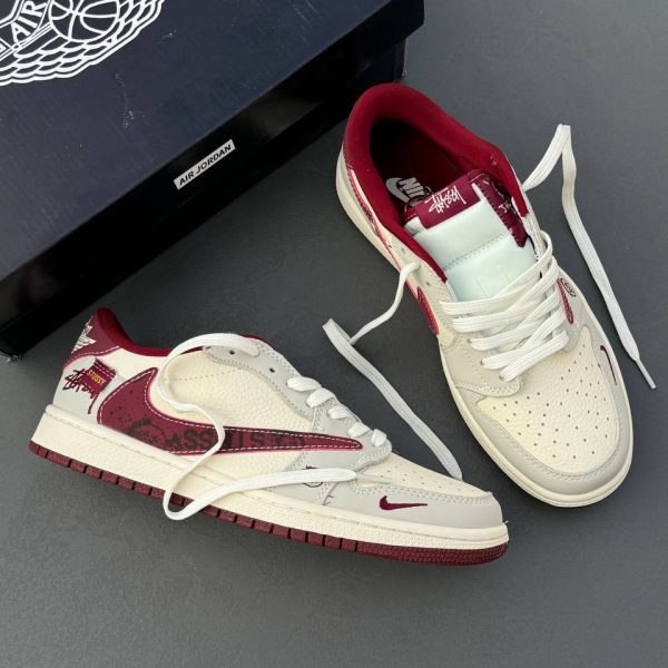 Nike Air Jordan Travis Cactus Jack Stussy نایک ایر جردن ترویس استوسی