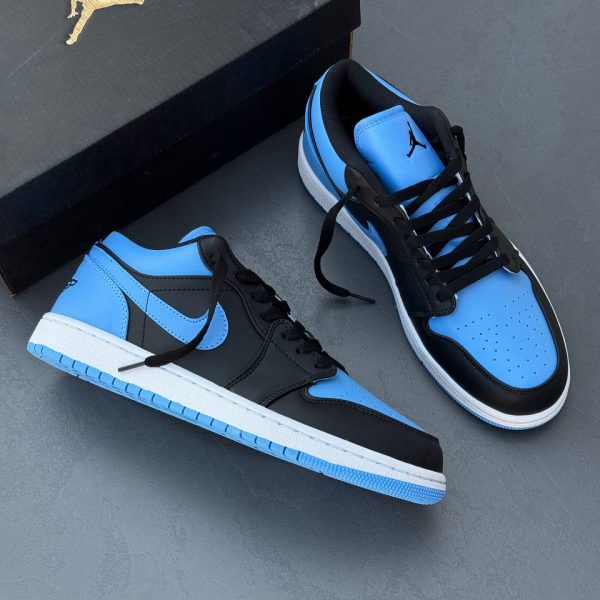 Nike Air Jordan 1 Low نایک ایر جردن وان یونیور سیتی مشکی آبی