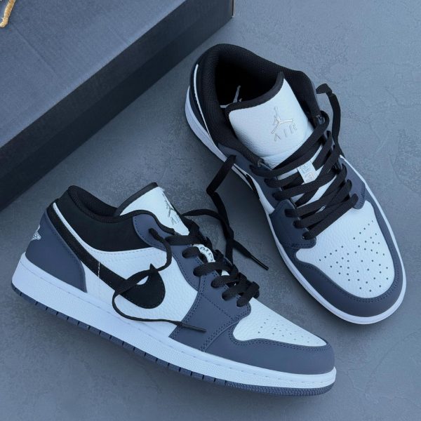 Nike Air Jordan 1 Low نایک ایر جردن وان لو سرمه ای سفید